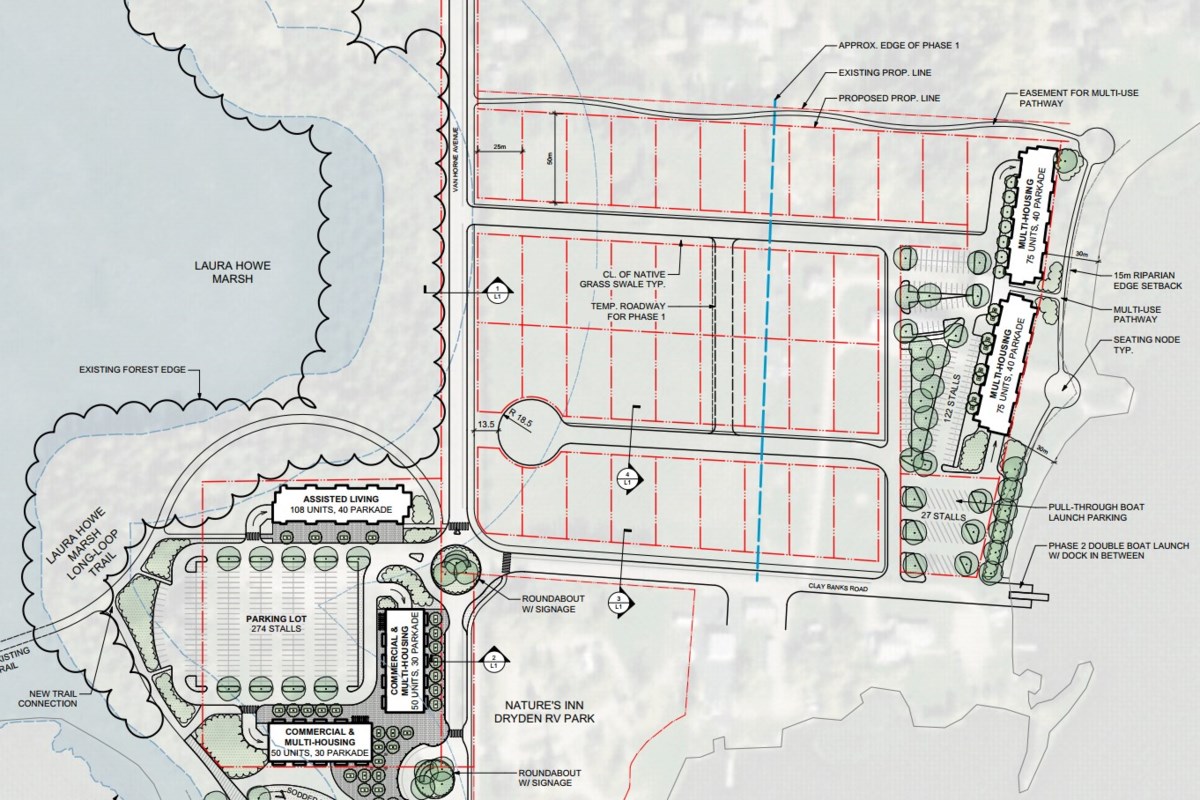 Subdivision potentielle des yeux sèches avec des centaines de nouvelles maisons