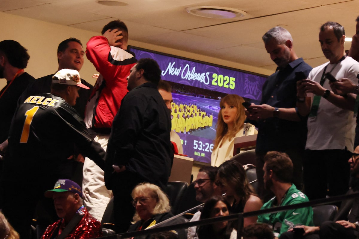 Taylor Swift fait revenir son Super Bowl pour regarder Travis Kelce et son équipe affronter les Eagles