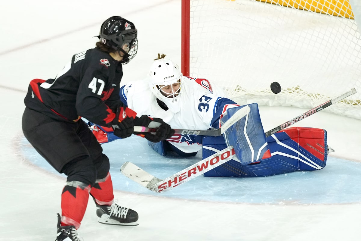 United States Endges Canada 2-1 dans une fusillade à même la série de rivalités de hockey féminine