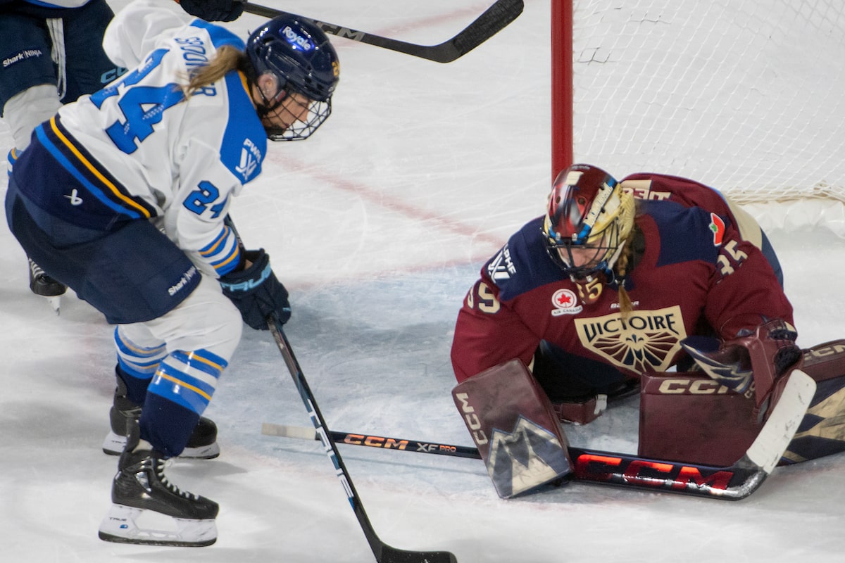 Victoire Se penche sur Poulin, Desbiens pour battre Sceptres 3-1