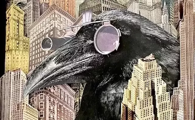 "Contemplant New York City" par Gabrielle Dietzel - courtoisie