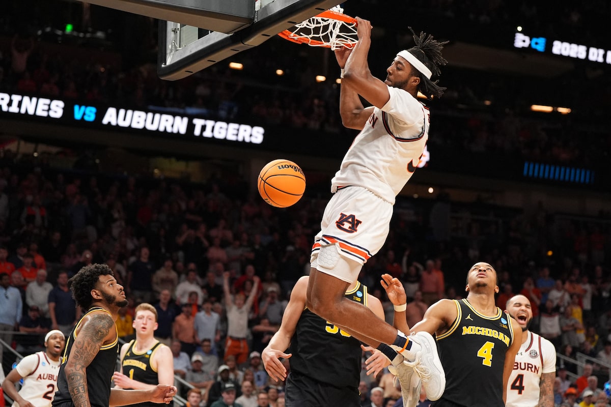 AUBRURN RALLIES TOSEDEDED en deuxième mi-temps pour battre le Michigan