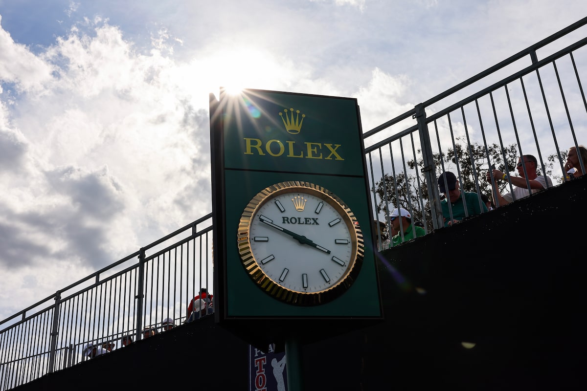 Bay Hill diffusée pour présenter quelques publicités et plus de bavardages de joueurs-caddie