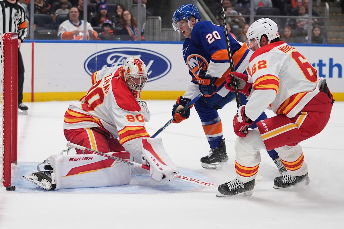Calgary Flames a battu les Islanders de New York 4-3 avec un objectif OT de Kadri