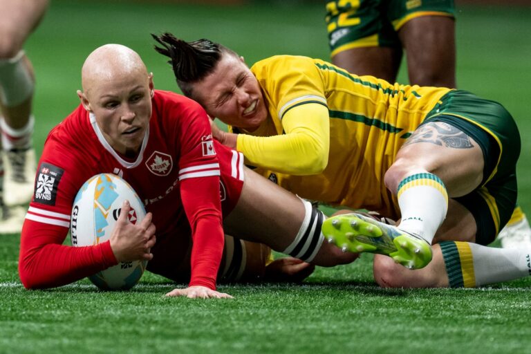 Canada Sevens Captain Olivia Apps Scores à Hong Kong pour atteindre un jalon de 300 points