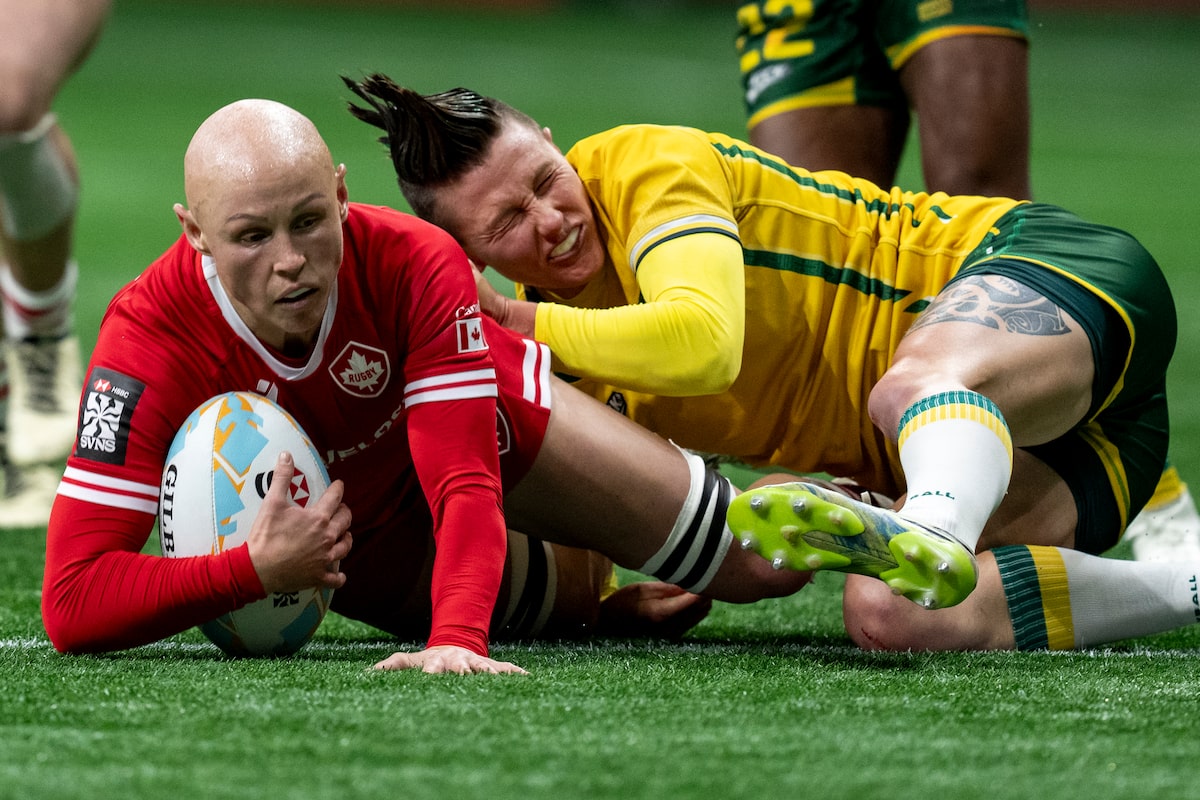 Canada Sevens Captain Olivia Apps Scores à Hong Kong pour atteindre un jalon de 300 points