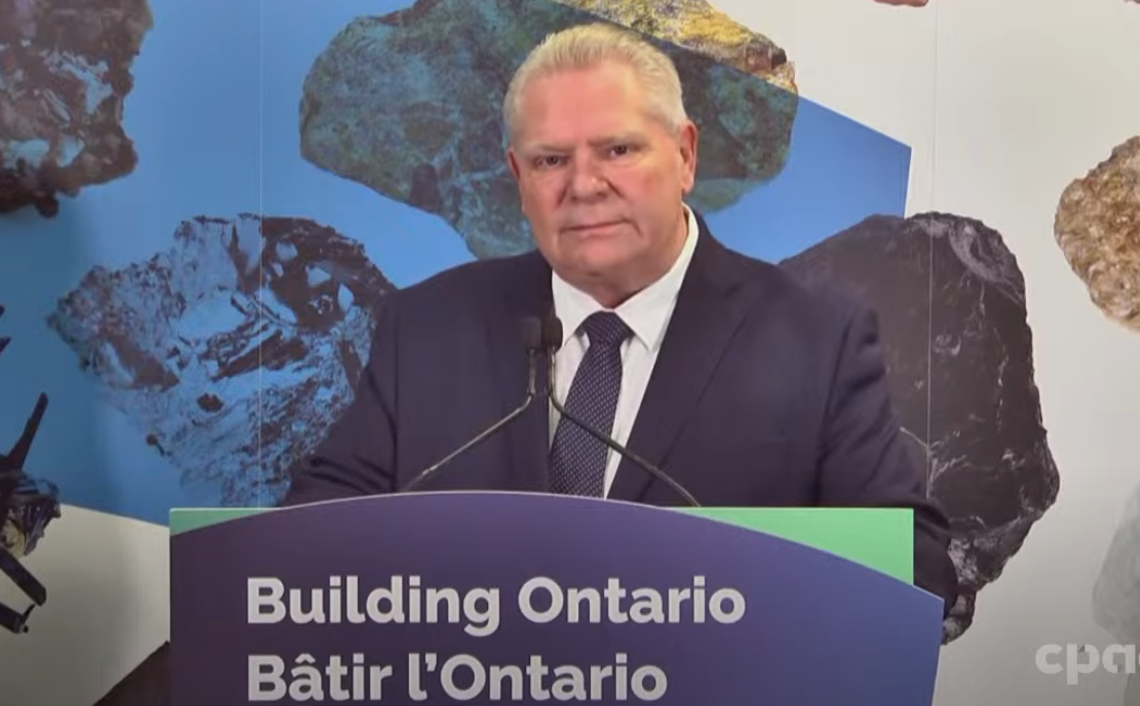Ford envoie un message à Ottawa sur Ring of Fire: Sortez de notre chemin