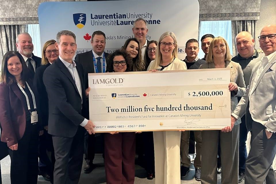 Iamgold, Laurentian lance un fonds d'innovation de 2,5 millions de dollars