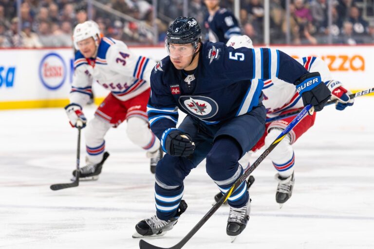 Jets a impressionné par les débuts de Schenn sur Blue Line en victoire 2-1 contre les Rangers