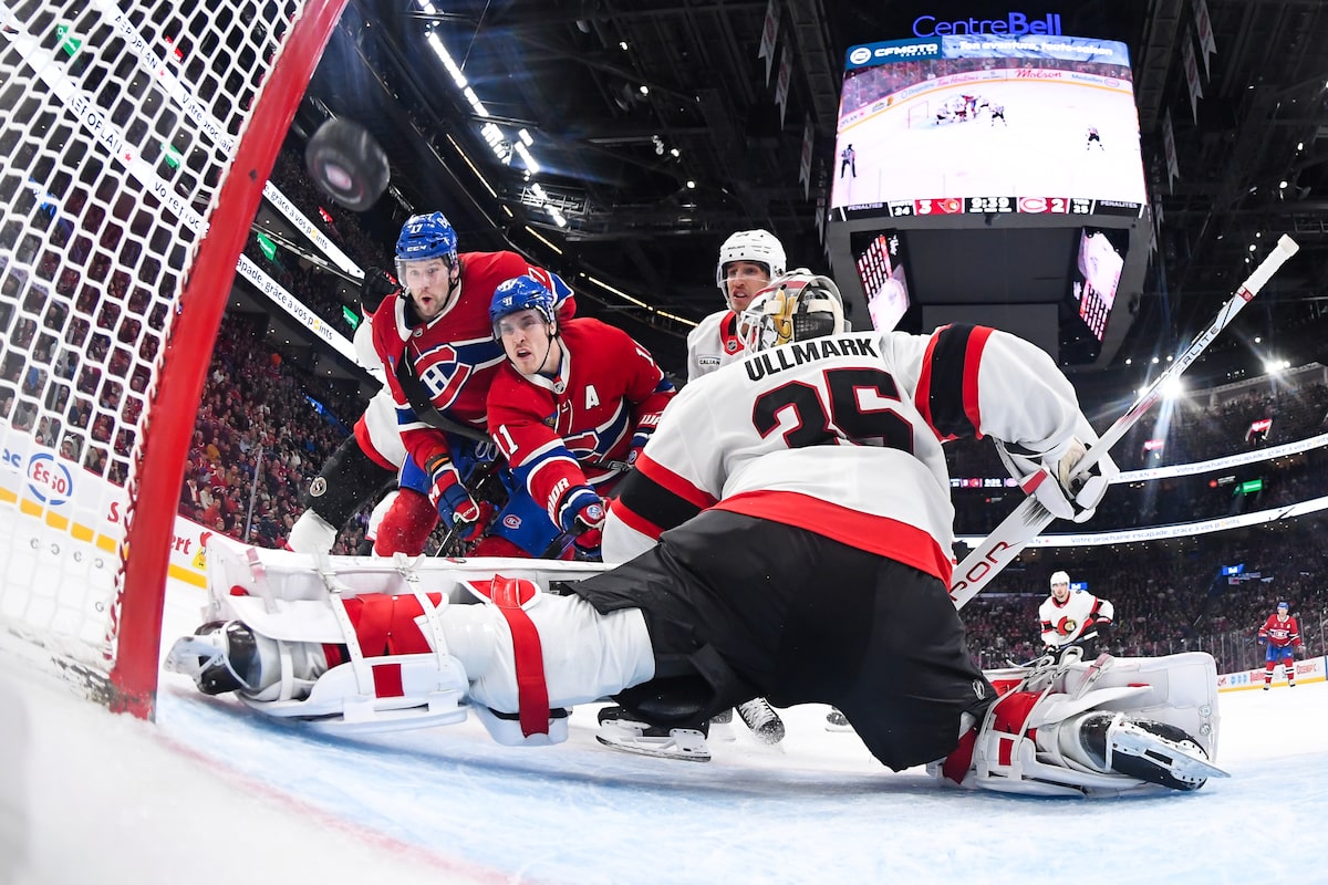 Jouant à travers une blessure, Anderson inspire les Canadiens pour revenir sur la victoire sur les sénateurs