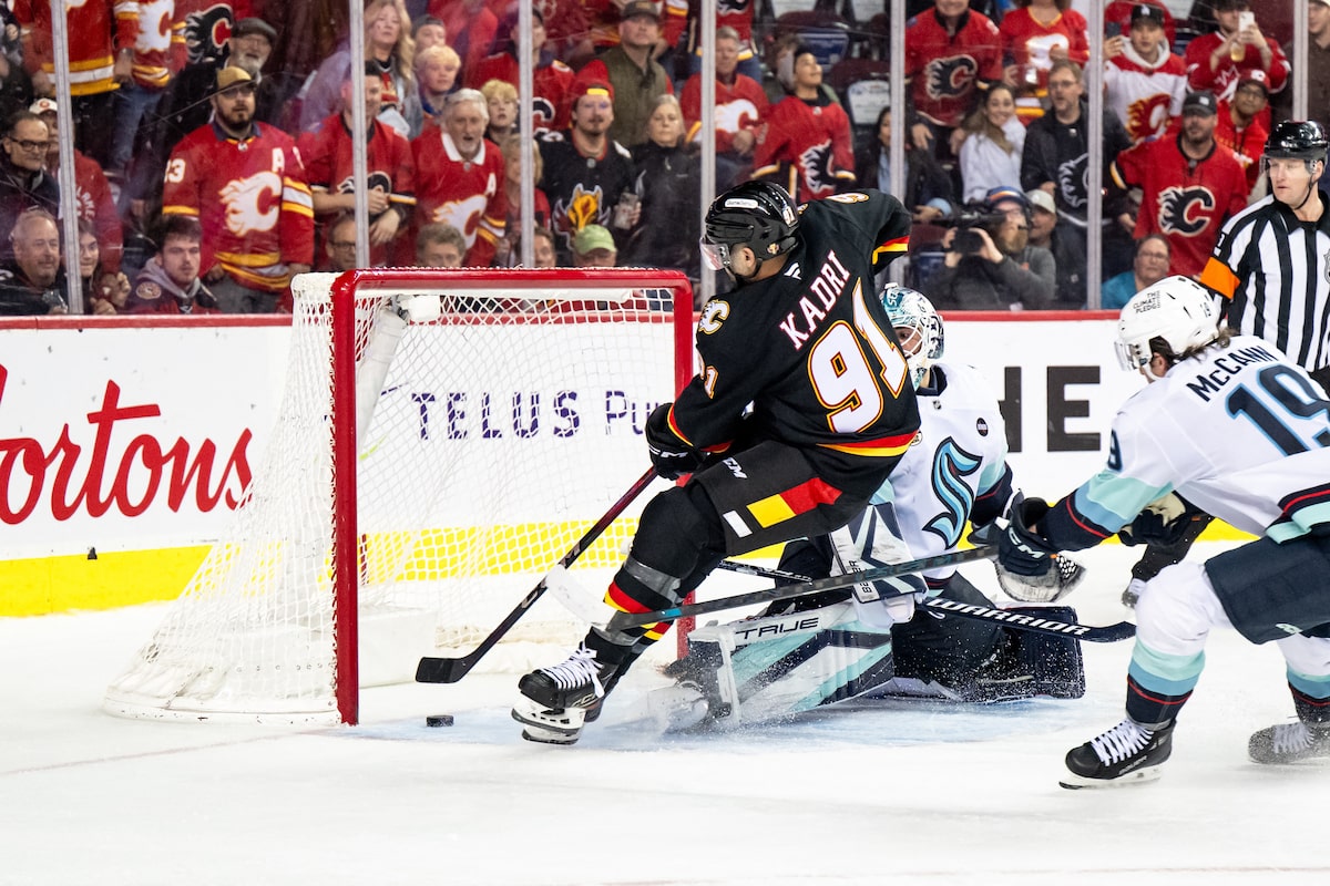 Kadri joue OT Hero alors que la montée en flèche des flammes pour battre Kraken 4-3
