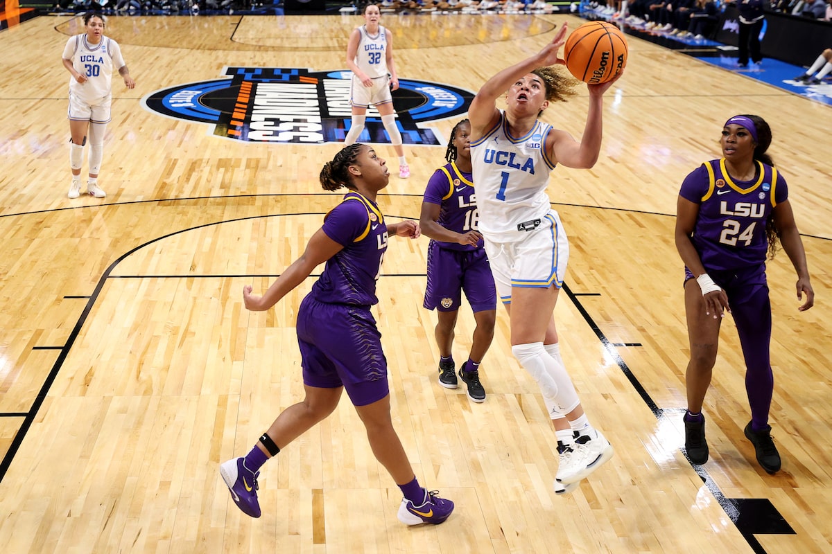 Last Perfect Women's NCAA Tournament Bracket a éclaté de la victoire de l'UCLA sur LSU