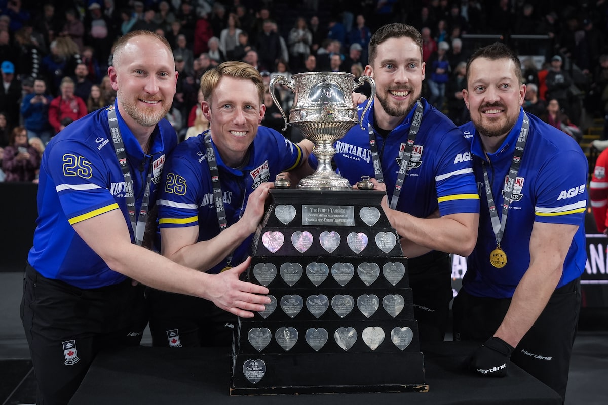 Le champion olympique de Sotchi Jacobs portant à nouveau des couleurs du Canada dans les mondes de curling masculins