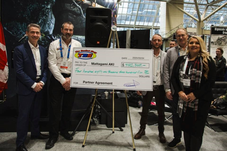 Le partenariat offrira une formation, l'exploitation minière pour la Première Nation