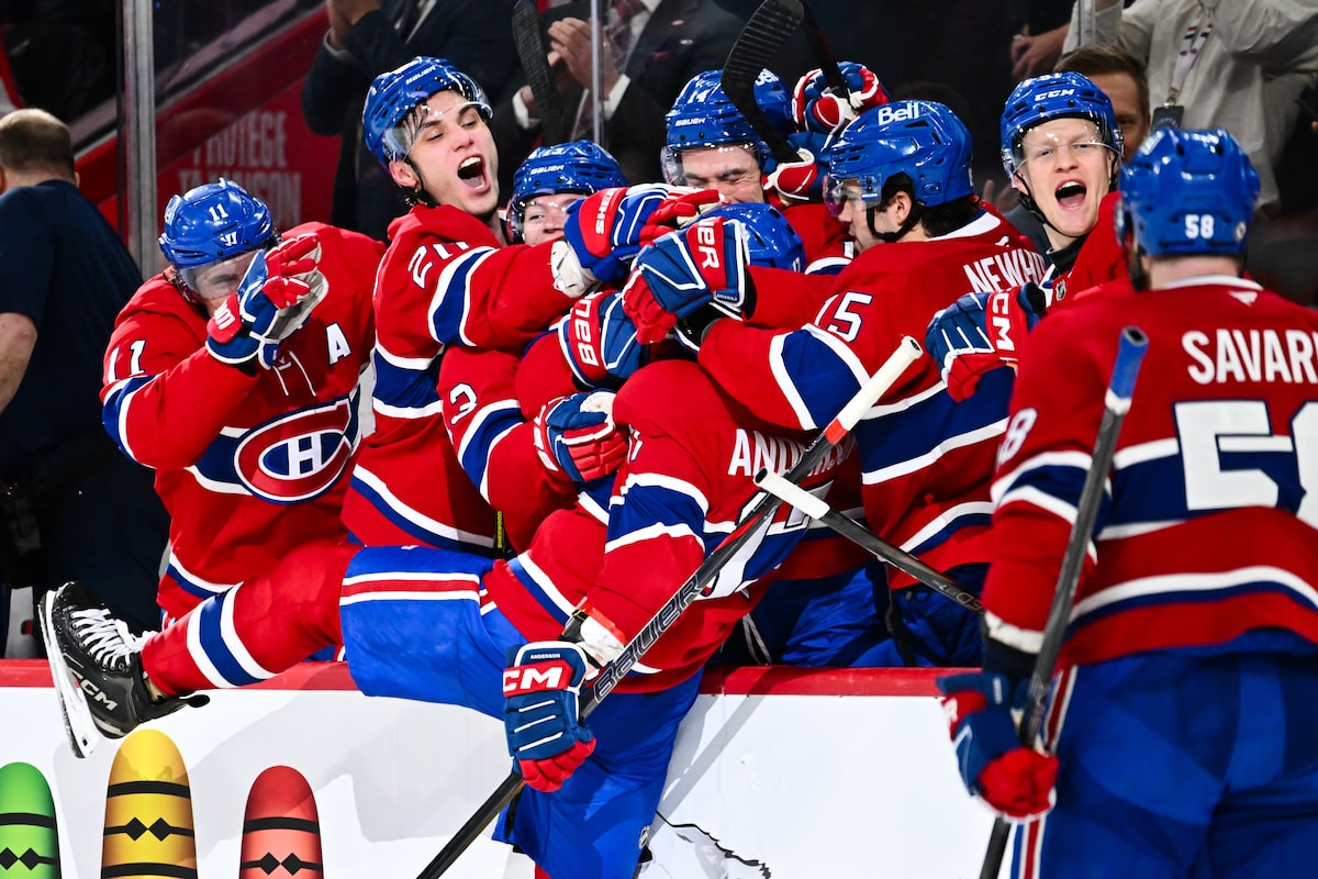 Les Canadiens Snap Senators de six victoires consécutives avec une victoire 6-3