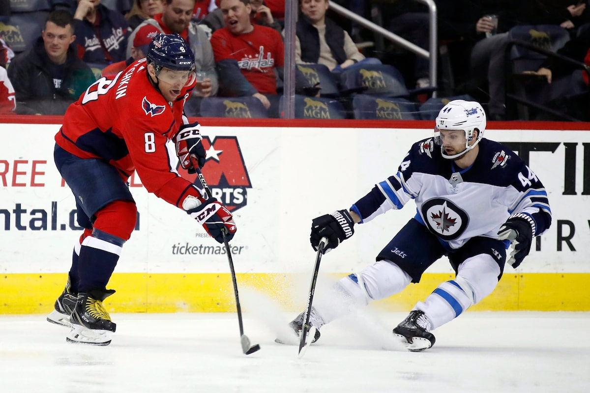 Les Jets sont prêts à accueillir les capitales alors que la poursuite d'Ovechkin de la marque de but de Gretzky continue