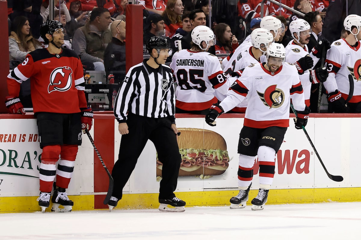 Les sénateurs d'Ottawa tiennent une victoire 3-2 contre le New Jersey Devils