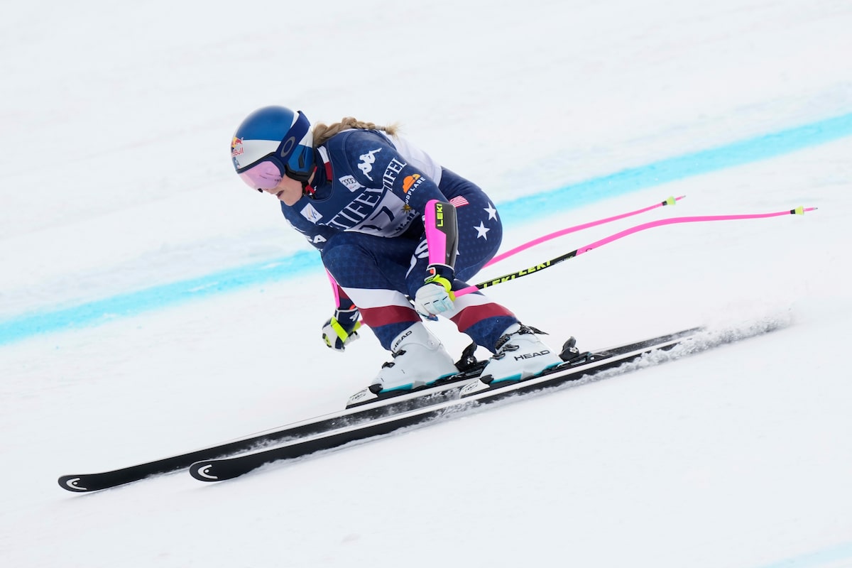 Lindsey Vonn prend 2e dans la dernière course de la Coupe du monde de sa saison de retour, Lara Gut-Behrami gagne