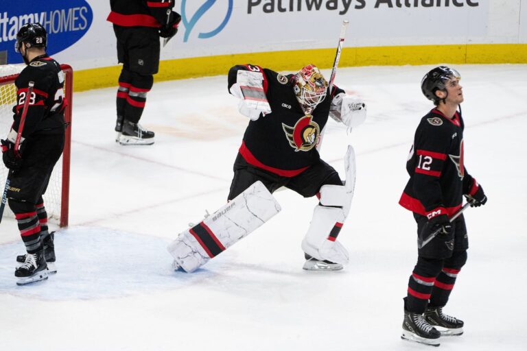 Linus Ullmark brille pour les sénateurs d'Ottawa à la recherche de séries éliminatoires en 2-1 victoire sur Detroit Red Wings