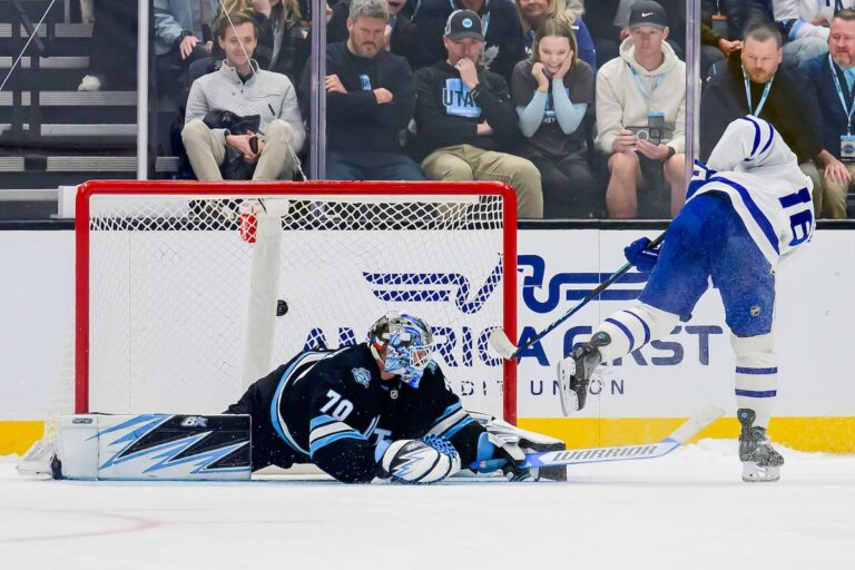 Mitch Marner marque en Shootout pour donner à Toronto Maple Leafs 4-3 victoire sur Utah Hockey Club