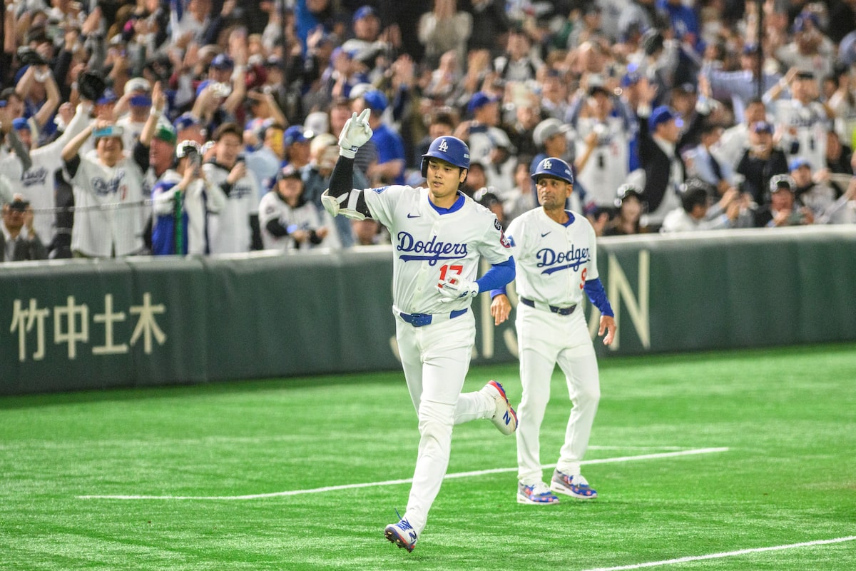 Ohtani Homers en retour au Japon alors que les Dodgers doublent les Cubs 6-3