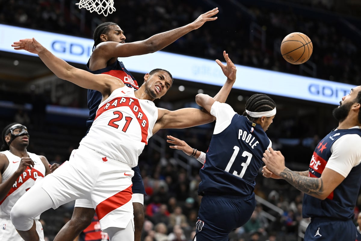 Poeltl et Quickley aident les Raptors à battre les Wizards 112-104