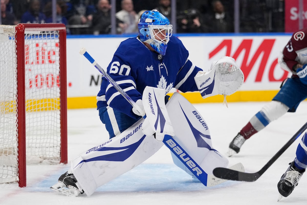 Présentation de Woll Affirmation sur le pli de Maple Leafs