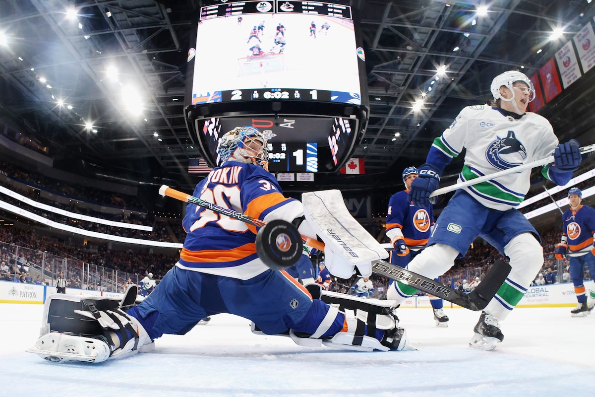 Sherwood, Demko a conduit les Canucks à une victoire de 5-2 contre les Islanders