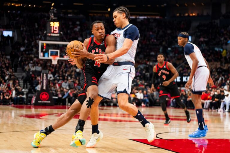 Washington Wizards Edge Toronto Raptors en tant que jeu se résume à la dernière fraction de fraction