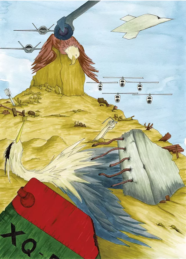 "A Murder of Drones" - gracieuseté de BCA Center