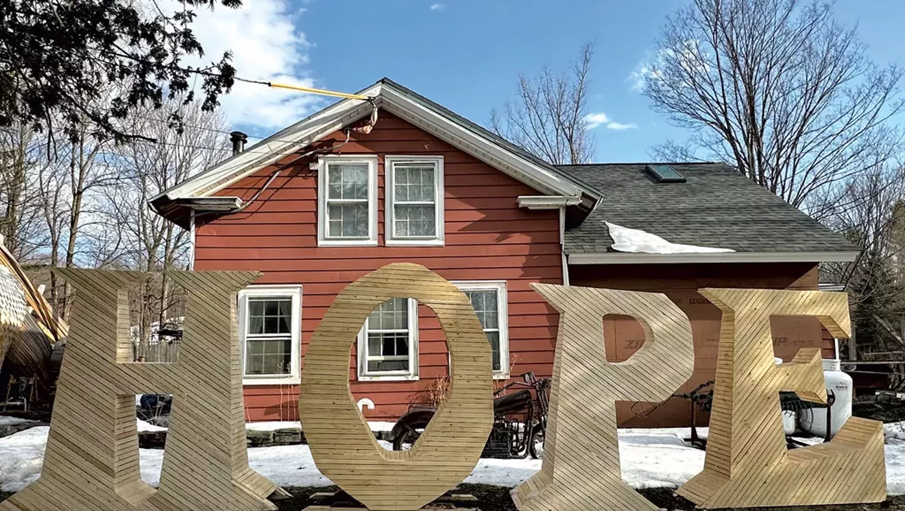 L'artiste Chris Cleary prévoit de répandre «l'espoir» via le Vermont