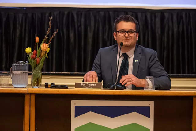 Le président du conseil municipal Ben Traverse - Dossier: Luke Awtry