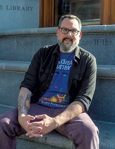 Le directeur exécutif du Vermont Humanities Christopher Kaufman ilstrup en 2020 - Photo de fichier par Jeb Wallace-Brocket © ️ Sept Days