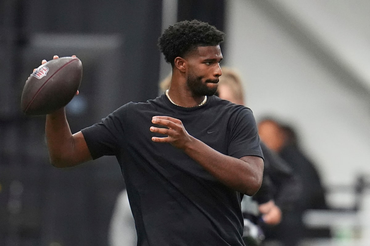 Au bord du repêchage de la NFL, la plus grande question entoure Shedeur Sanders et où il va