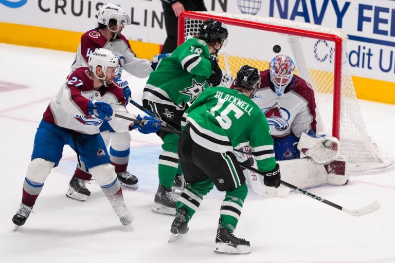 Blackwell scores en OT alors que Stars Beat Avalanche 4-3 à même