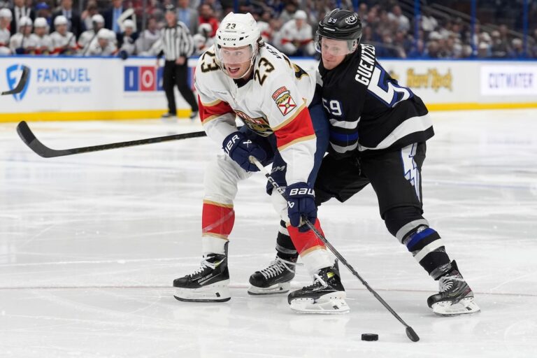 C'est reparti: Lightning vs Panthers au tour 1, pour la suprématie du hockey de l'État de Sunshine