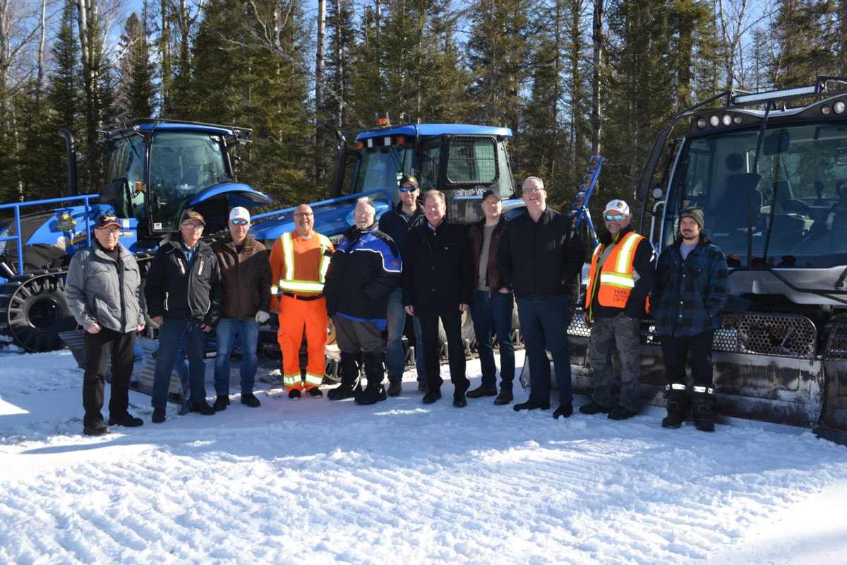 Des sentiers de motoneige du Nord sont des mises à niveau majeures
