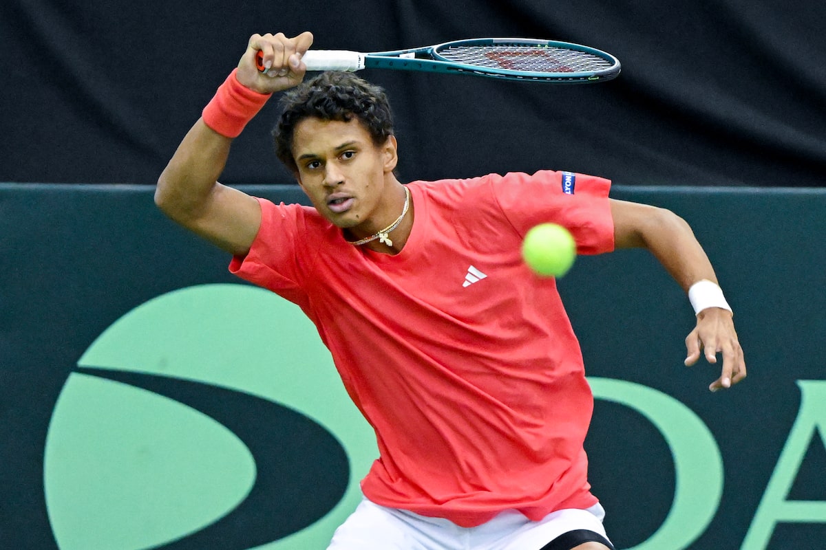 Gabriel Diallo canadien perd contre Borna Coric dans le match de qualification ouvert de Madrid