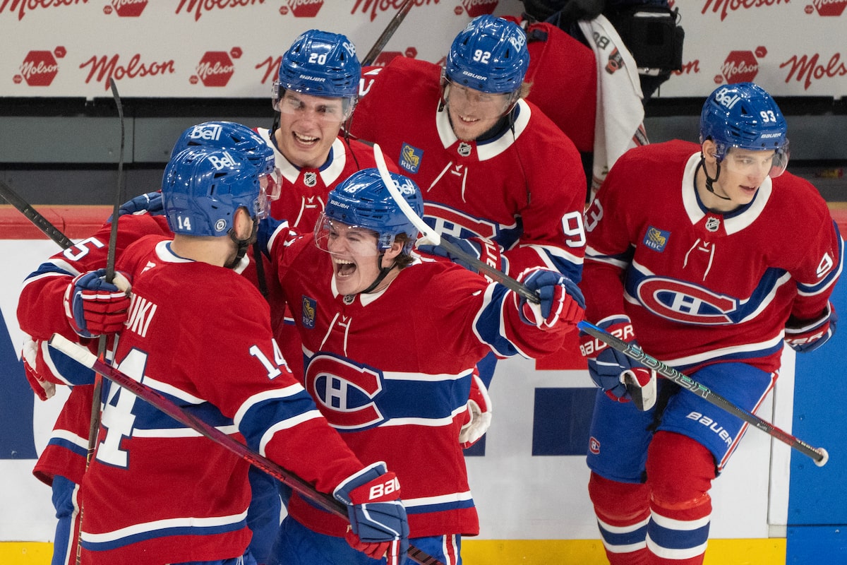 Guhle marque deux fois, les Canadiens décrochent les séries éliminatoires avec une victoire 4-2 contre les Hurricanes