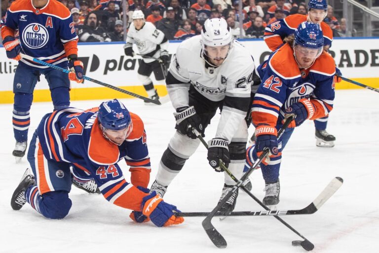 Kings Whip épuisé les Oilers 5-0 dans l'aperçu des séries éliminatoires
