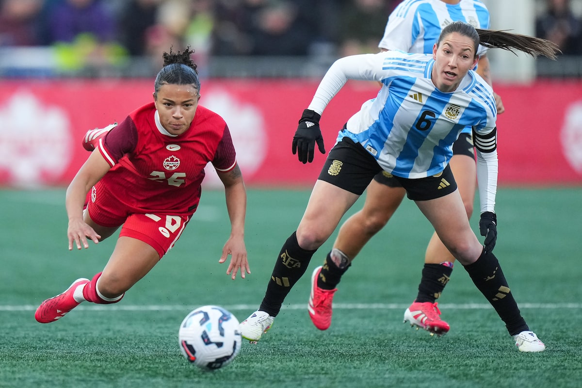 L'Argentine remet l'équipe de football féminine du Canada Première perte de Stoney Era