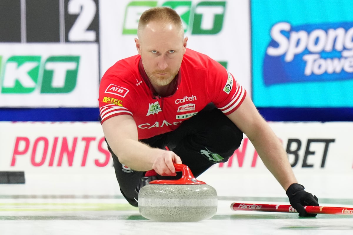 Le champion du monde Homan bat Einarson lors du match canadien au Grand Slam of Curling Event