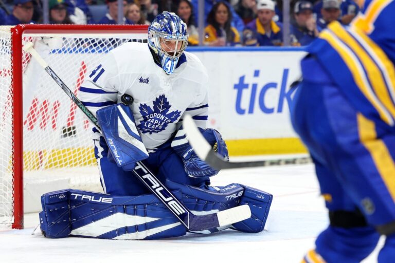 Leafs Blank Sabres 4-0, Cinch Atlantic Division Titre