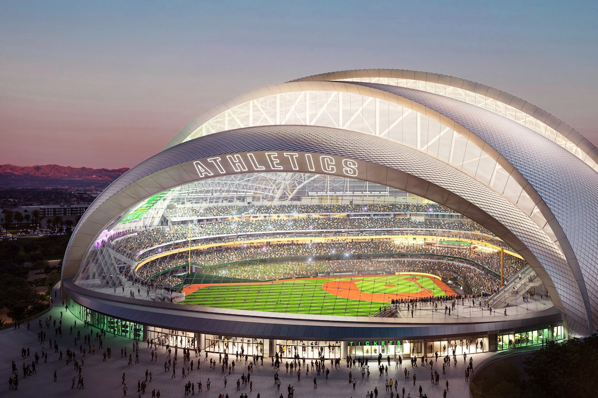 Les A restent sur la bonne voie pour juin révolutionnaire pour le stade de Las Vegas