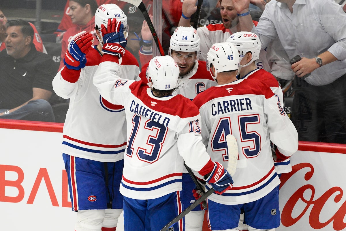 Les Canadiens ont encouragé par le retour malgré la perte du match 1 contre les capitales physiques, Ovechkin