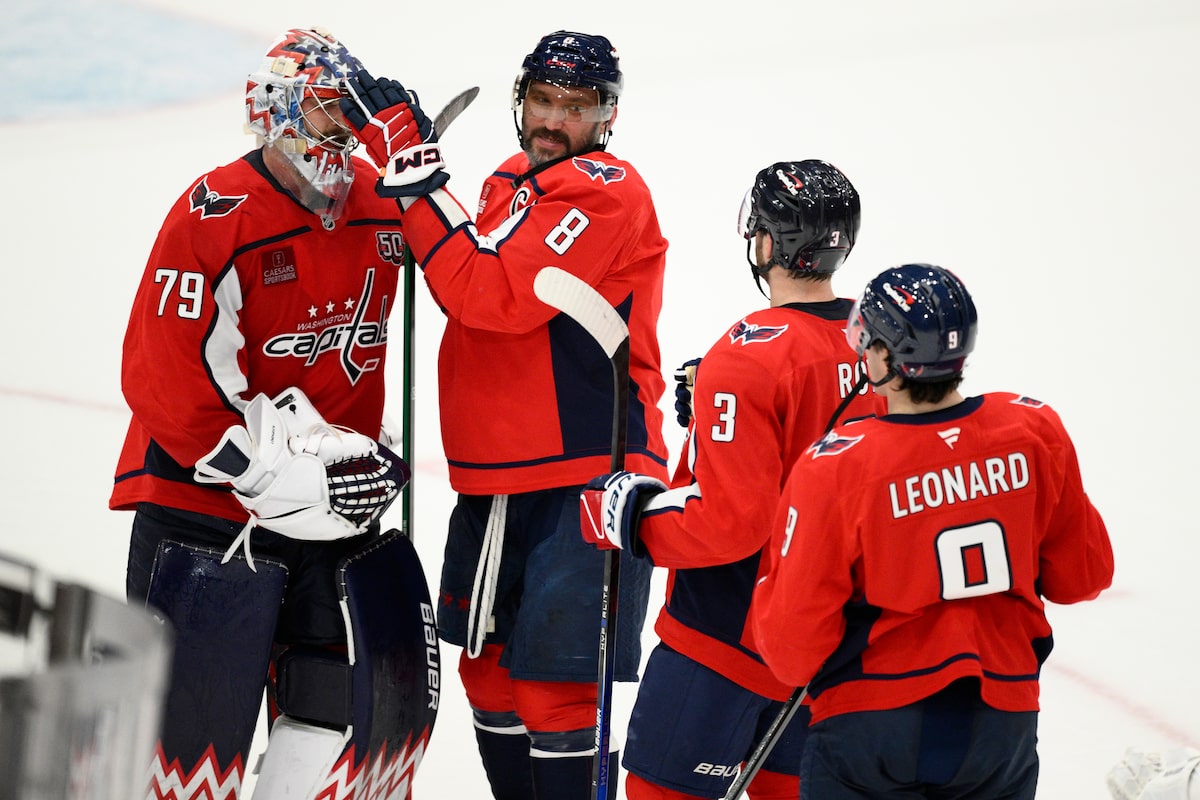 Les Capitals sont la meilleure équipe de l'Est après avoir obtenu Alex Ovechkin le record des buts en carrière de la LNH