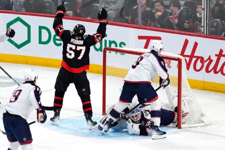 Les sénateurs qui montent en flèche passent devant les Blue Jackets 4-0, pouce plus près de la couchette des séries éliminatoires