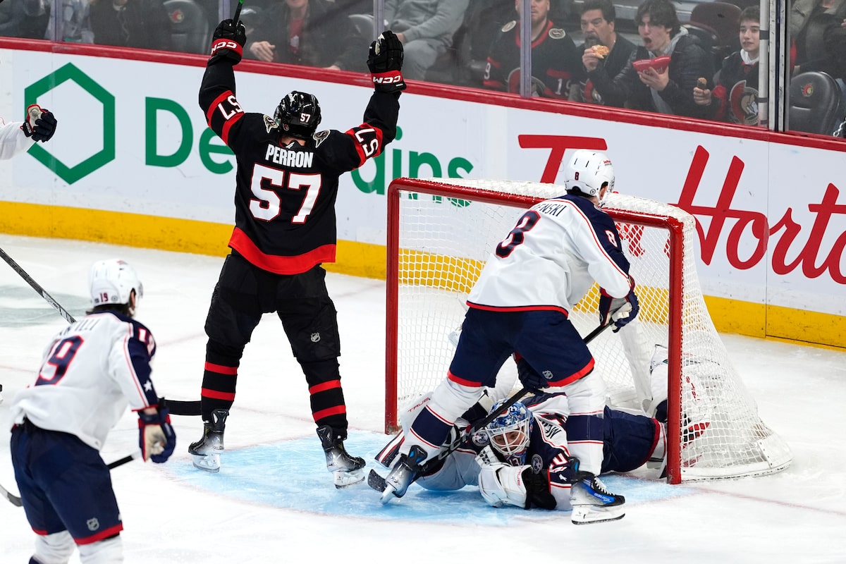Les sénateurs qui montent en flèche passent devant les Blue Jackets 4-0, pouce plus près de la couchette des séries éliminatoires
