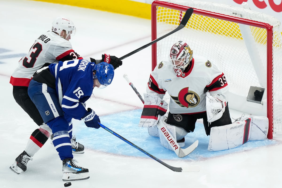 Les sénateurs restent en vie avec une victoire en blanchissage sur Maple Leafs