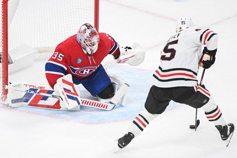 Nazar marque en Shootout pour donner à Blackhawks 4-3 victoire sur les Canadiens